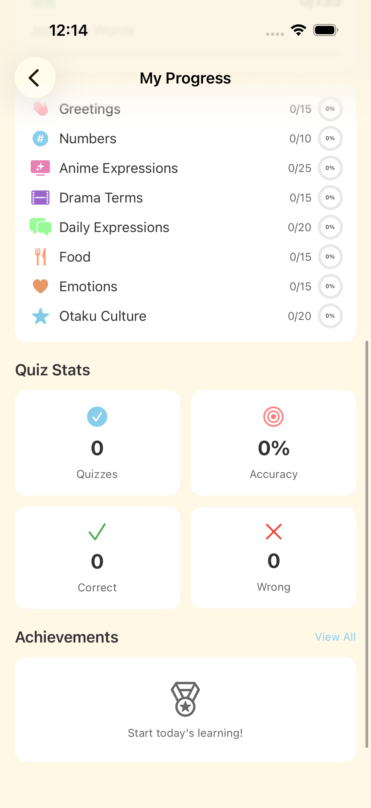 Progress Tracking
